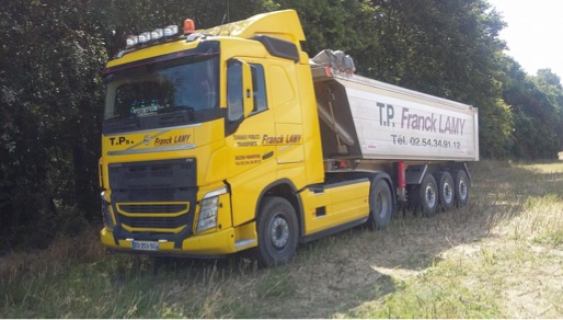 location engin TP avec chauffeur, transport matériaux Indre 36